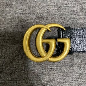 GG Marmont leather belt with GG buckle